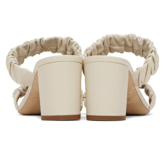 Staud Off-White Heeled Sandals - Picture 2 of 9